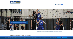 Desktop Screenshot of nauleausport.fr
